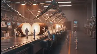 Inside the Instant Noodles Factory Cassava Roots &rarr; Flour &rarr; Noodle Cakes 4K