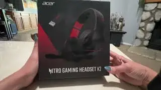 Acer Wireless Gaming Headset Review | 100H Battery, Noise Cancel Mic & 50mm Drivers