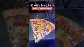 Knott&rsquo;s Scary Farm Food Preview 2025 💀🍕