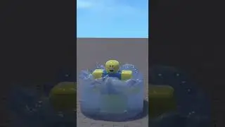 raining WATER in roblox #shorts