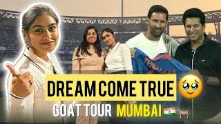 GOAT Tour Mumbai🐐🇮🇳|#messi #football #leo #goattour #trending #viral #viralvideo #india #goat #goals