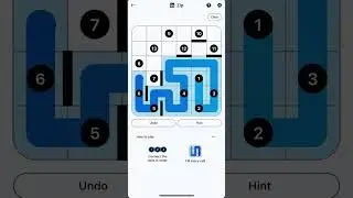 LinkedIn Zip Game #176 Answer #connectthedots #games #puzzle #linkedin #zipgame