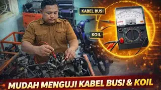 Cara Mudah Menguji Kabel Busi & Koil dengan Multitester Analog