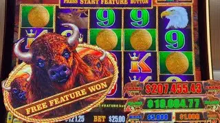 3 ДЖЕКПОТА ЗА 30 МИНУТ!!! ЛУЧШИЙ ВОЗВРАТ ЗА ВРЕМЕНА НА $25 ВРАЩЕНИЙ | BUFFALO СПАСАЕТ ПОЛОЖЕНИЕ!