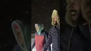 You witnessed once in generation snowfall 🥹 (BIR EDITION) .