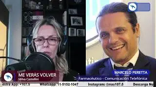 #MeVerasVolver| Milva Castellini habla con el Marcelo Peretta Sec. general de Farmac&eacute;uticos