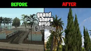 How to install GTA 5 Vegetation in GTA San Andreas | GTA 5 Trees and Grass