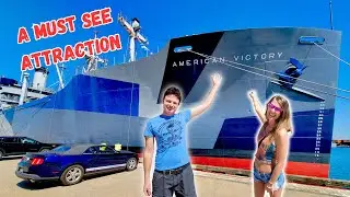 SS American Victory Tour of a World War 2 Ship Museum