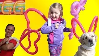 como hacer alas de mariposa con globos - globoflexia facil - figuras con globos