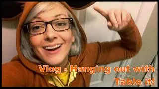 Vlog - Hanging out with Table it for the day | eating all the food | capturing eevee