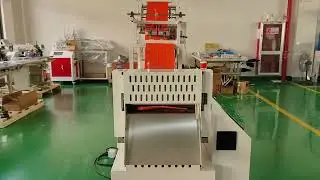 Automatic cutting and marking 300mm wide webbing slings