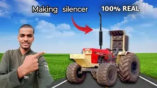 Swaraj Tractor 🚜 का Silencer Complete हो गया 💥 | Homemade Mini Tractor ❤️(dilo ka dharkan swaraj 🔥)