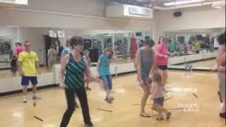 Special needs dance class