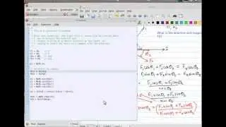 JavaScript Physics - Force balance and trig - Part 1