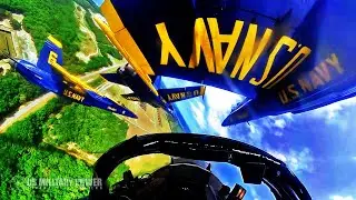 Посмотрите это безумное видео: вид из кабины Blue Angels