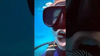 Scuba Diver Gets a Surprise Dental Cleaning from Fish!