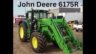 2021 John Deere 6175r, NEW Loader and Grapple Bucket!!