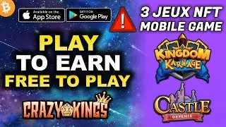 TOP 3 JEUX NFT (MOBILE) FREE TO PLAY & PLAY TO EARN 🎮 P2E, L'AVENIR DU GAMING 💸