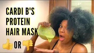 Is Cardi B's Avocado Protein Hair Mask REALLY That Good ??