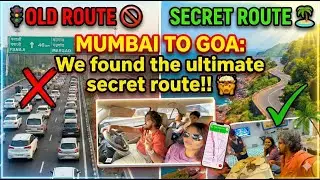 MUMBAI TO GOA: We found the ultimate secret route!! | Goan Vibes With Swarahil