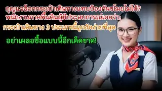 ประสบการณ์ 20 ปีในสนามบิน กระเป๋าเดินทาง 3 ประเภทที่โจรชอบเล็ง!