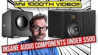 Лучшие колонки, усилители, ЦАПы до 500 долларов и мое 1000-е видео