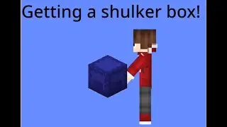 Getting a shulker box in hardcore paper Minecraft | Rohith1232