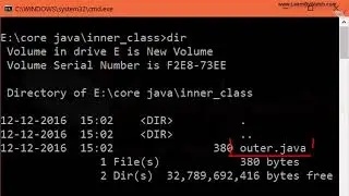 Creating and Accessing Inner Class in JAVA