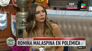 Romina Malaspina, la invitada de este viernes en Polémica en el bar