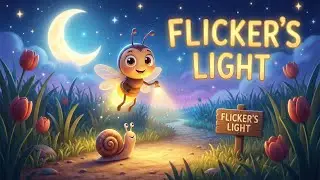 Flicker the Firefly Lights the Way | Bedtime Story for Kids | Kids Jungle Show