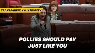 Senator Lambie Pushes for Accountability in Parliament: &lsquo;We Should Be Held to the Same Standards'