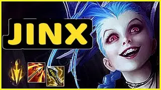 CHALLENGER ADC 10CSPM Gameplay - Jinx vs Ziggs | 8/4/8