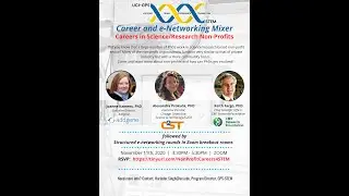 Non-profit Careers for STEM Scientists - Career & Networking Mixer (2020)