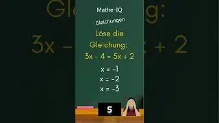Sei schneller als der Countdown! Mathe-IQ-Training: Knifflige R&auml;tsel!  #gehirntraining #challenge