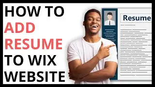 How to Add Resume to Wix [QUICK GUIDE]