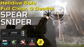 Helldive Solo - SPEAR SNIPER