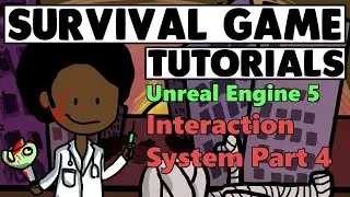 How to Make an Interaction Widget | Make a Survival Game in Unreal Engine 5 | Interaction System (4)