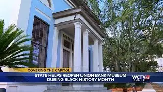 State helps reopen Tallahassee's Union Bank Museum during Black History Month