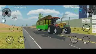 Two tractor touchan muqabla htm 5911 new Holland tractor trail