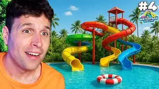 CAMBIOS EN EL PARQUE ACUATICO | Waterpark Simulator #4