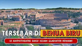 12 Amphitheatre Romawi Arena Gladiator Eropa! SEBELUM ADA STADION MODERN! 🏟️⚔️