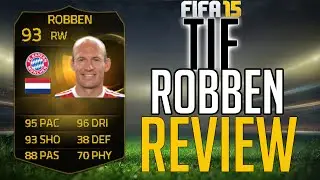 FIFA 15: THIRD INFORM ROBBEN REVIEW! (93) + INGAME STATS! FIFA 15 PLAYER REVIEW!