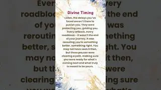 Message on Divine Timing    #divinerevelation1