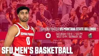 SFU Men's Basketball: Red Leafs vs Montana State Billings - February 8th, 2025