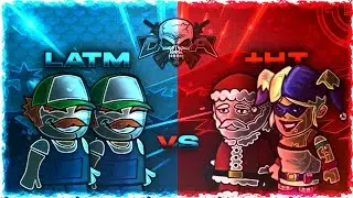 Mini Militia -⚡LATM vs HT⚡| V5 Clan War | FT : 3 [ Anurag ]
