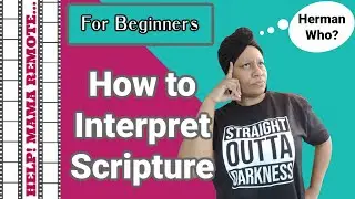 How to Interpret Scripture for Beginners