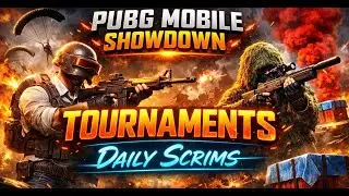LIVE Tournament and Paid Scrims | Grind for PMNC | PUBG MOBILE