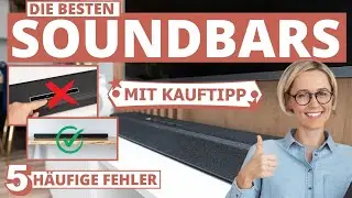 Beste Soundbar - Die Top 5 Fehler beim Kauf