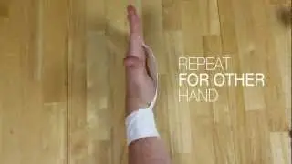Crossfit hand tape (in less than 2 minutes)