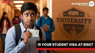Visa at Risk? 10 Warning Signs Every Student & Immigrant Must Know! #f1visa  #h1bvisa